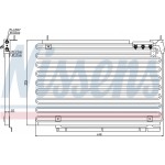 Nissens Συμπυκνωτής, σύστ. Κλιματισμού - 94576