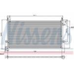 Nissens Συμπυκνωτής, σύστ. Κλιματισμού - 94578