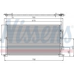 Nissens Συμπυκνωτής, σύστ. Κλιματισμού - 94585