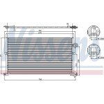 Nissens Συμπυκνωτής, σύστ. Κλιματισμού - 94586