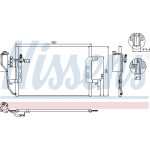 Nissens Συμπυκνωτής, σύστ. Κλιματισμού - 94588