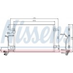Nissens Συμπυκνωτής, σύστ. Κλιματισμού - 94594