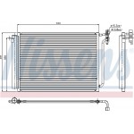 Nissens Συμπυκνωτής, σύστ. Κλιματισμού - 94605
