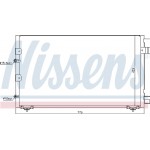 Nissens Συμπυκνωτής, σύστ. Κλιματισμού - 94608