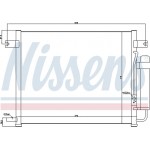 Nissens Συμπυκνωτής, σύστ. Κλιματισμού - 94640