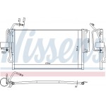 Nissens Συμπυκνωτής, σύστ. Κλιματισμού - 94653