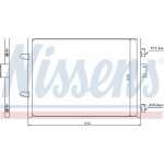 Nissens Συμπυκνωτής, σύστ. Κλιματισμού - 94656