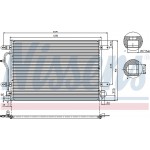 Nissens Συμπυκνωτής, σύστ. Κλιματισμού - 94665