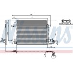Nissens Συμπυκνωτής, σύστ. Κλιματισμού - 94690