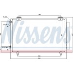 Nissens Συμπυκνωτής, σύστ. Κλιματισμού - 94719