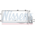 Nissens Συμπυκνωτής, σύστ. Κλιματισμού - 94722