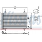 Nissens Συμπυκνωτής, σύστ. Κλιματισμού - 94723