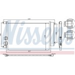 Nissens Συμπυκνωτής, σύστ. Κλιματισμού - 94744