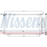 Nissens Συμπυκνωτής, σύστ. Κλιματισμού - 94772