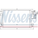 Nissens Συμπυκνωτής, σύστ. Κλιματισμού - 94801