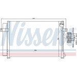 Nissens Συμπυκνωτής, σύστ. Κλιματισμού - 94815