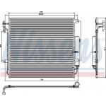Nissens Συμπυκνωτής, σύστ. Κλιματισμού - 94839