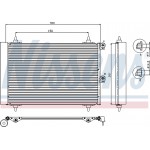 Nissens Συμπυκνωτής, σύστ. Κλιματισμού - 94870