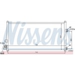 Nissens Συμπυκνωτής, σύστ. Κλιματισμού - 94889