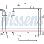 Nissens Συμπυκνωτής, σύστ. Κλιματισμού - 94891