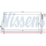 Nissens Συμπυκνωτής, σύστ. Κλιματισμού - 94907