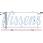 Nissens Συμπυκνωτής, σύστ. Κλιματισμού - 94989