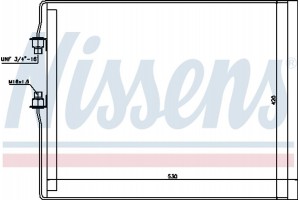 Nissens Συμπυκνωτής, σύστ. Κλιματισμού - 94990