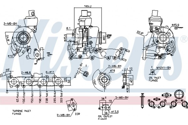Nissens Υπερπληρωτής, Υπερπλήρωση - 93079