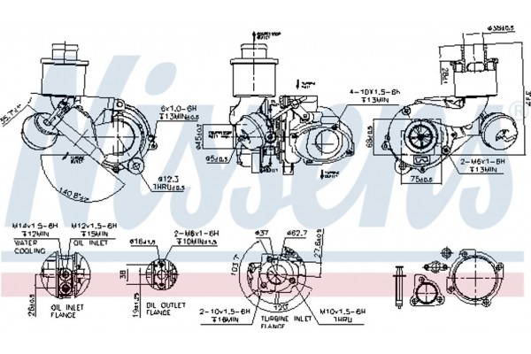 Nissens Υπερπληρωτής, Υπερπλήρωση - 93110