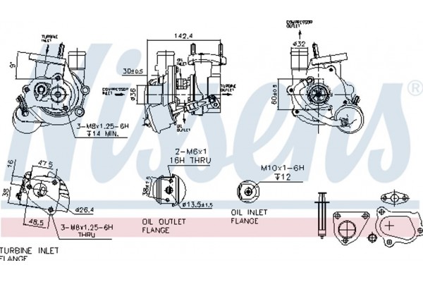 Nissens Υπερπληρωτής, Υπερπλήρωση - 93134