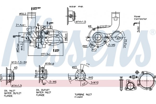 Nissens Υπερπληρωτής, Υπερπλήρωση - 93169