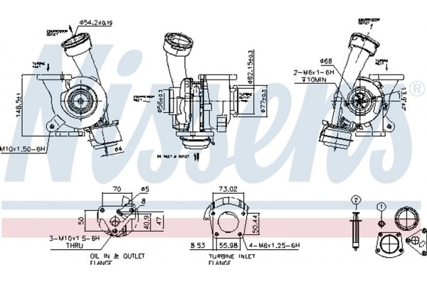 Nissens Υπερπληρωτής, Υπερπλήρωση - 93244