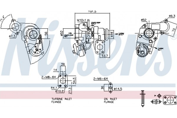 Nissens Υπερπληρωτής, Υπερπλήρωση - 93259
