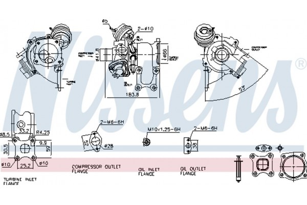 Nissens Υπερπληρωτής, Υπερπλήρωση - 93278
