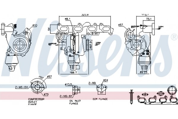Nissens Υπερπληρωτής, Υπερπλήρωση - 93285