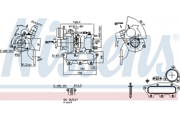Nissens Υπερπληρωτής, Υπερπλήρωση - 93423
