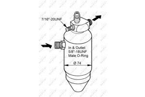 Nrf Αφυγραντήρας, σύστ. Κλιματισμού - 33077