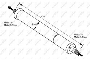 Nrf Αφυγραντήρας, σύστ. Κλιματισμού - 33097