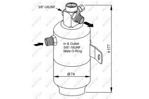 Nrf Αφυγραντήρας, σύστ. Κλιματισμού - 33170