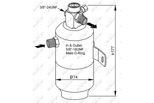 Nrf Αφυγραντήρας, σύστ. Κλιματισμού - 33170