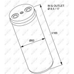 Nrf Αφυγραντήρας, σύστ. Κλιματισμού - 33233 Nrf Αφυγραντήρας, σύστ. Κλιματισμού - 33233