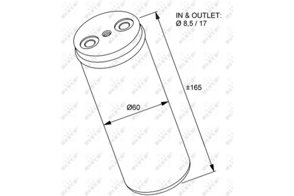 Nrf Αφυγραντήρας, σύστ. Κλιματισμού - 33233 Nrf Αφυγραντήρας, σύστ. Κλιματισμού - 33233
