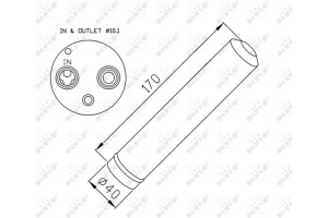 Nrf Αφυγραντήρας, σύστ. Κλιματισμού - 33285