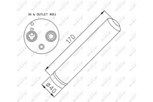 Nrf Αφυγραντήρας, σύστ. Κλιματισμού - 33285