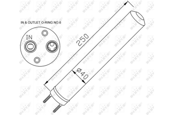 Nrf Αφυγραντήρας, σύστ. Κλιματισμού - 33286 Nrf Αφυγραντήρας, σύστ. Κλιματισμού - 33286