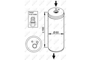 Nrf Αφυγραντήρας, σύστ. Κλιματισμού - 33296