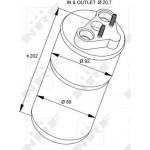 Nrf Αφυγραντήρας, σύστ. Κλιματισμού - 33318