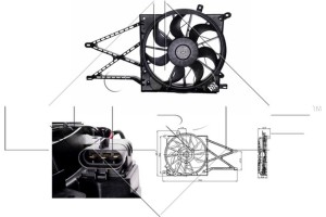 Nrf Βεντιλατέρ, Ψύξη Κινητήρα - 47015