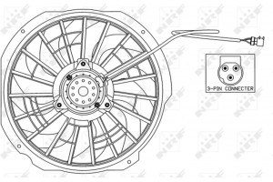 Nrf Βεντιλατέρ, Ψύξη Κινητήρα - 47025