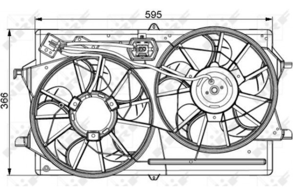Nrf Βεντιλατέρ, Ψύξη Κινητήρα - 47061
